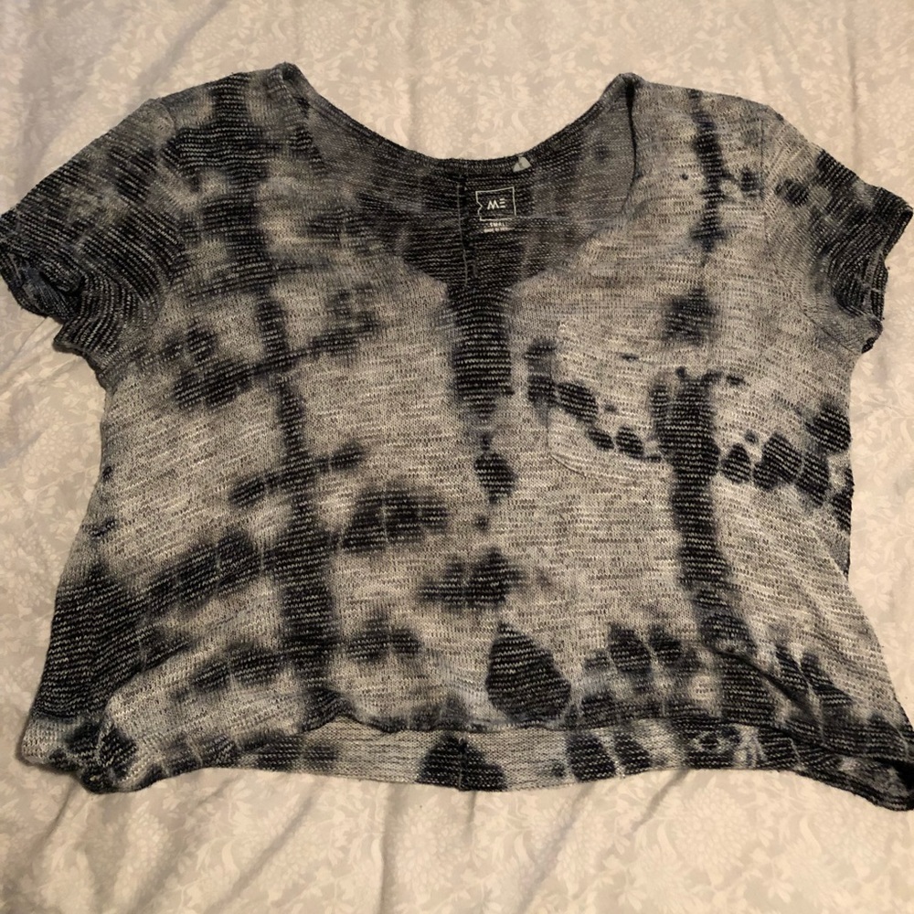 Knit crop top